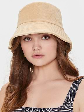 כובע באקט מבד מגבת / נשים