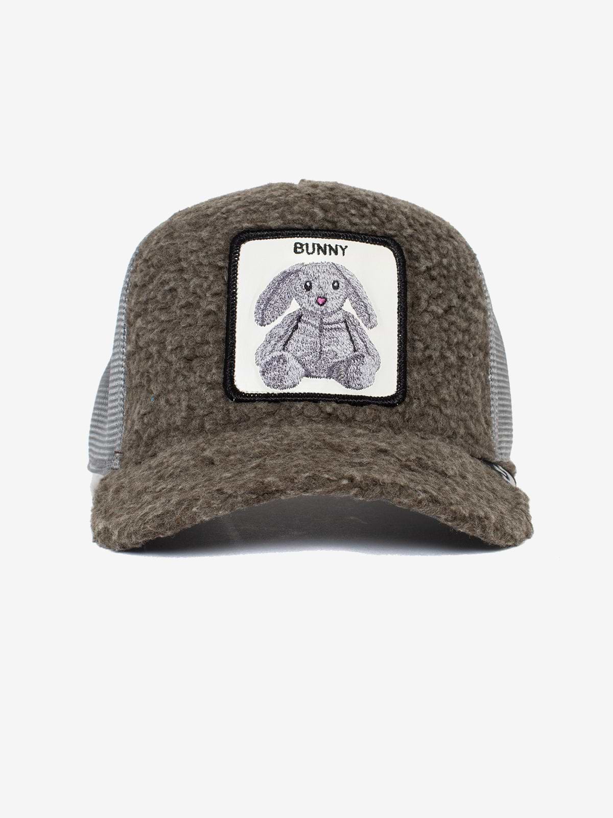 כובע מצחיה בשילוב פרווה BUNNY BUSINESS / יוניסקס