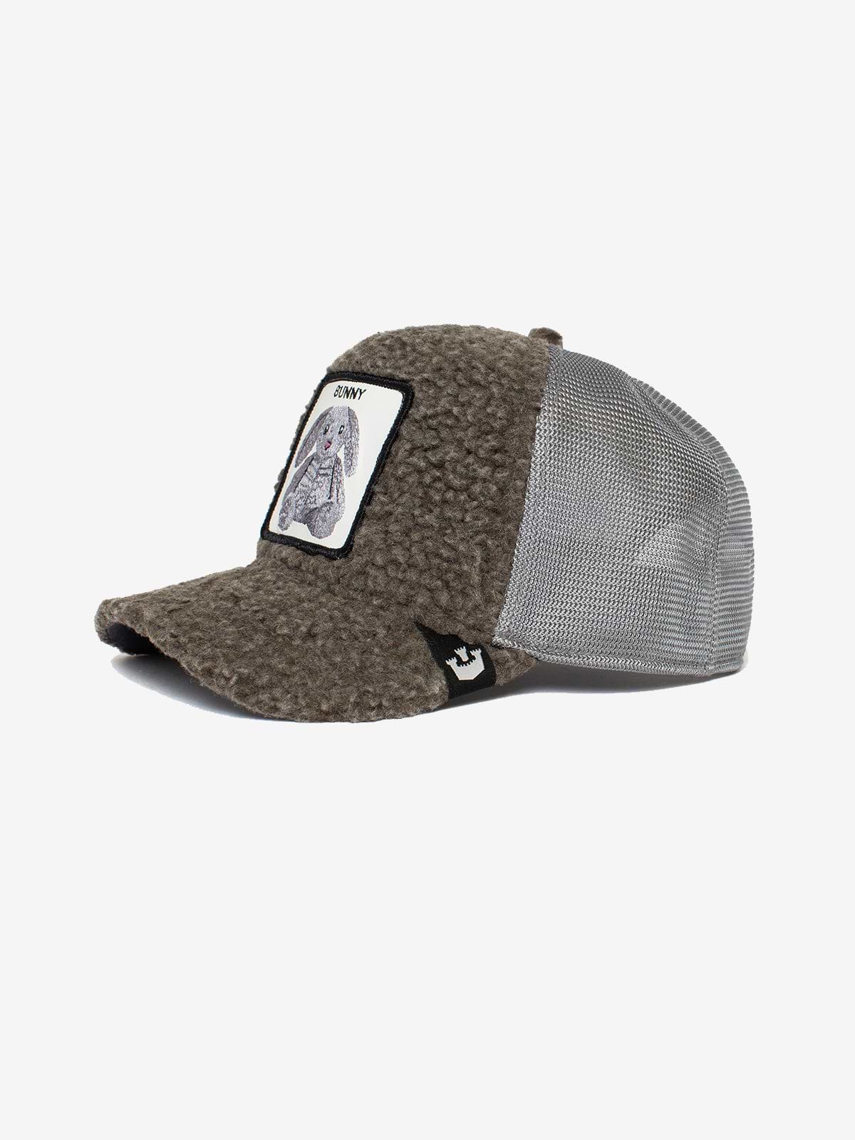 כובע מצחיה בשילוב פרווה BUNNY BUSINESS / יוניסקס