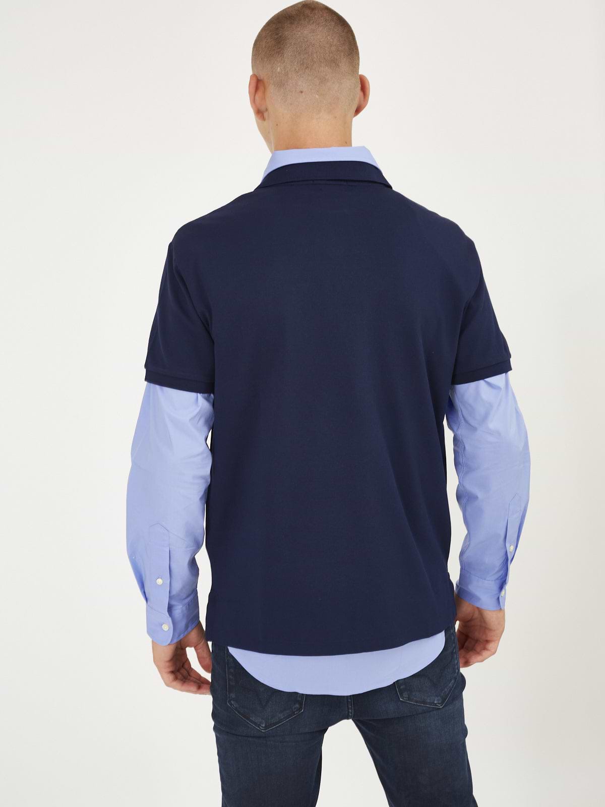 חולצת פולו קצרה עם לוגו רקום- Polo Ralph Lauren|פולו ראלף לורן 