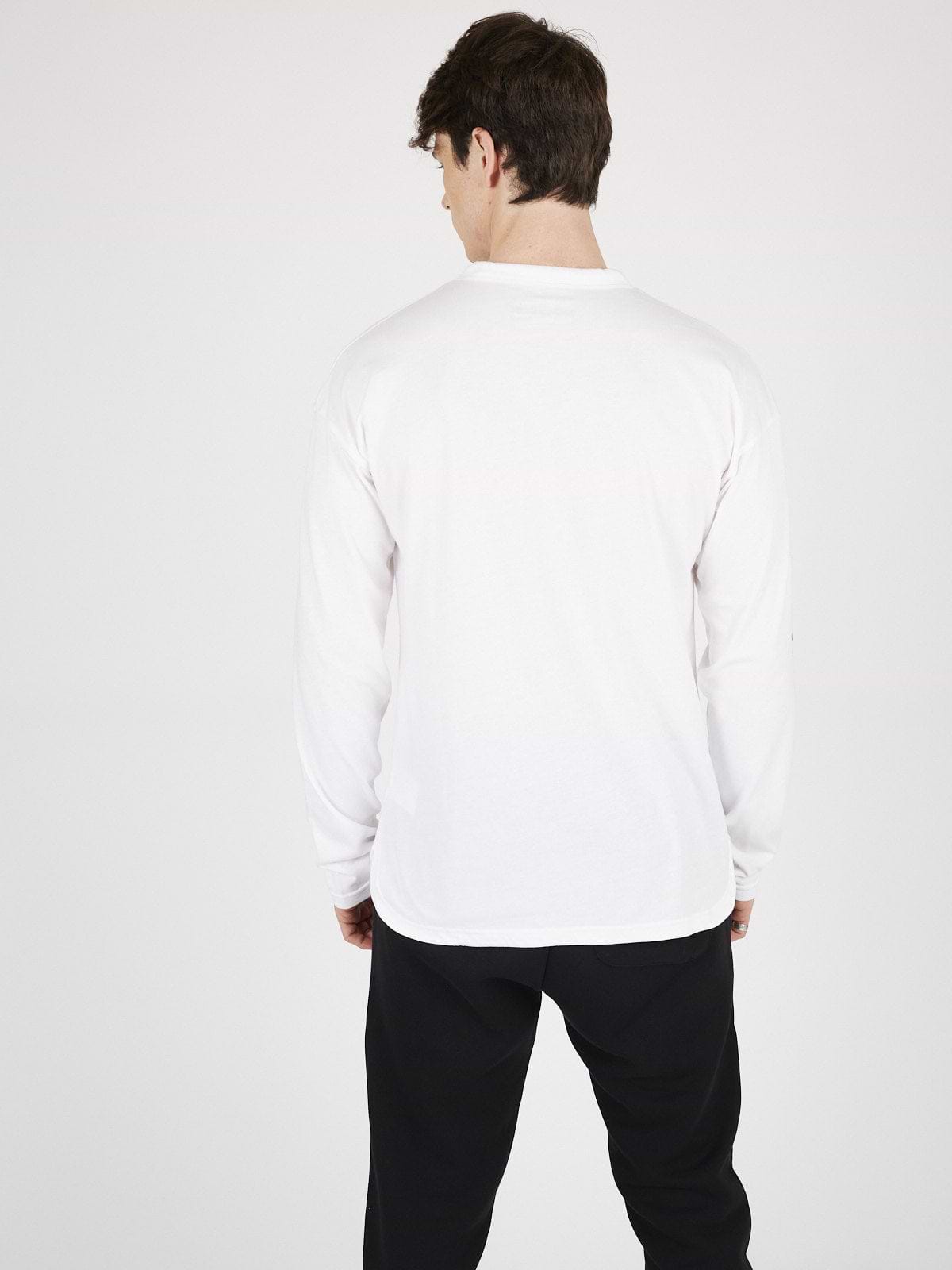 חולצת בייסיק ארוכה עם הדפס לוגו בשרוול- New Balance|ניו בלאנס
