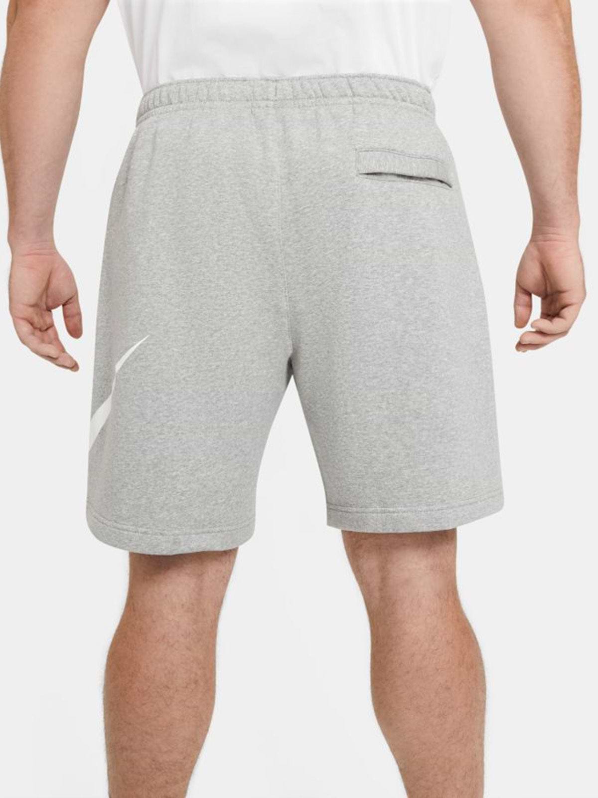 מכנסי ברמודה ספורטיביים עם הדפס לוגו- Nike|נייק