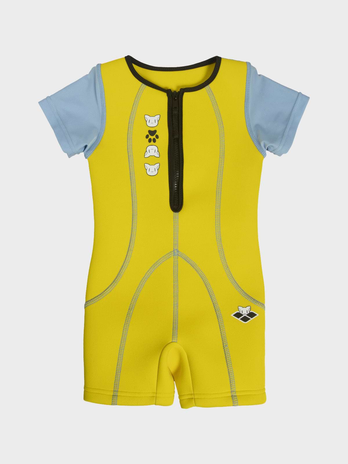 בגד ים אוברול בהדפס צבעוני / תינוקות וילדים