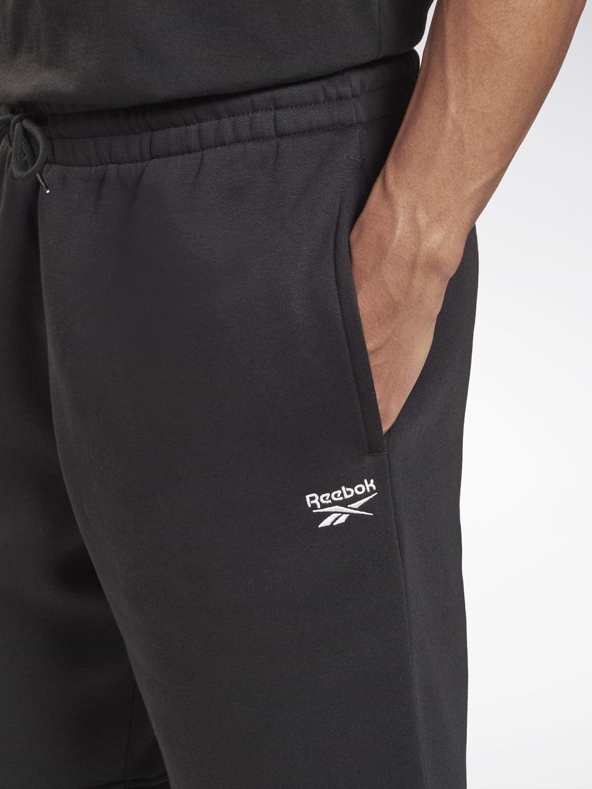 מכנסי טרנינג קצרים עם רקמת לוגו- Reebok|ריבוק