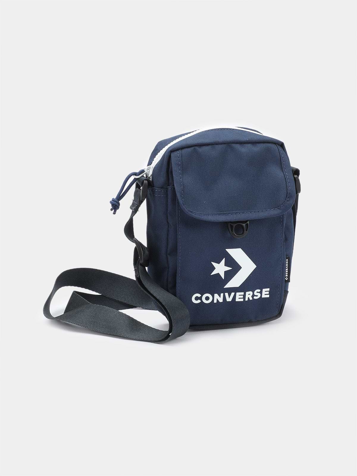 תיק צד עם הדפס לוגו / יוניסקס- Converse|קונברס