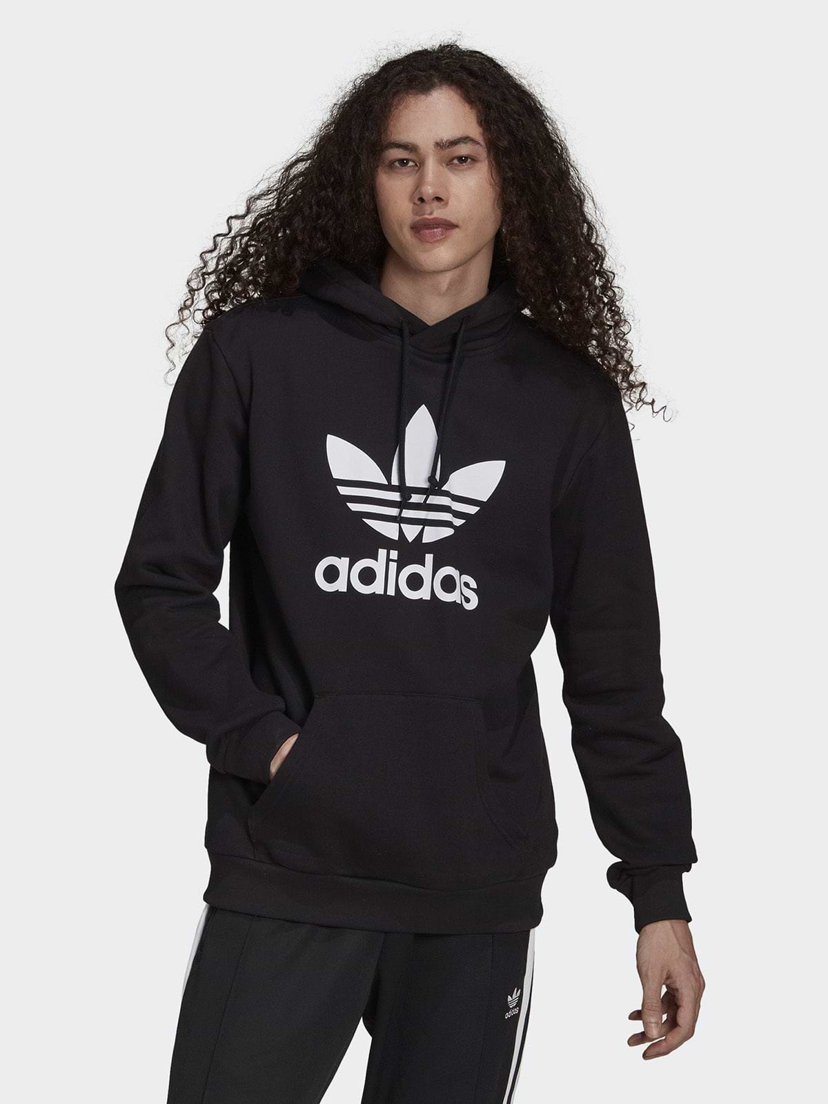 סווטשירט קפוצ'ון ביג לוגו- Adidas Originals|אדידס אוריג'ינלס