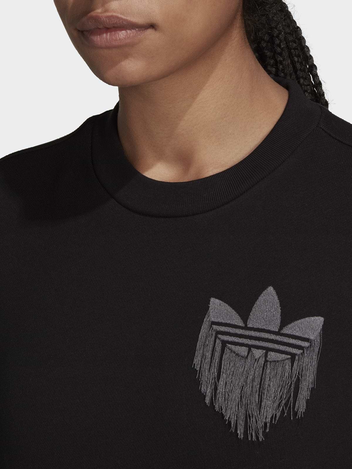 סווטשירט עם לוגו רקום- Adidas Originals|אדידס אוריג'ינלס