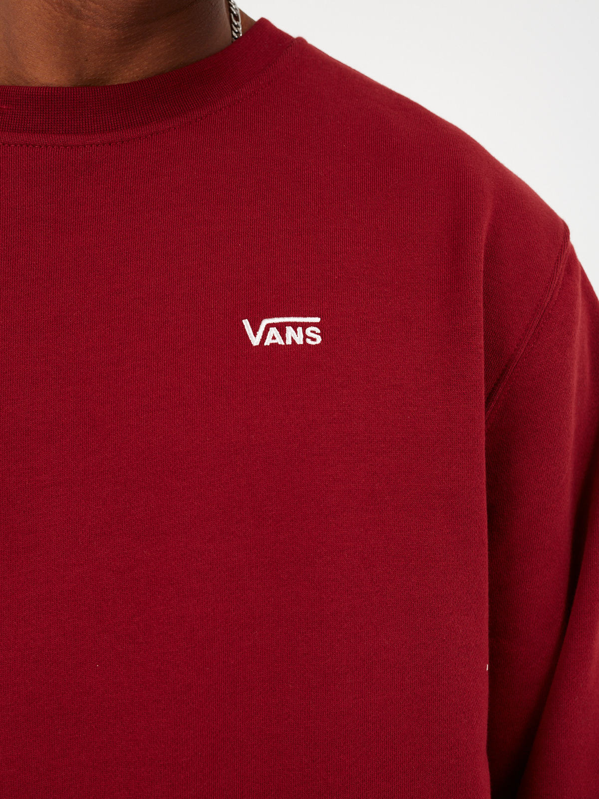 סווטשירט עם רקמת לוגו- Vans|וואנס