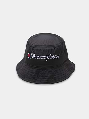 כובע באקט בגימור ניילון עם לוגו רקום / יוניסקס