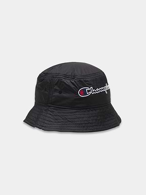 כובע באקט בגימור ניילון עם לוגו רקום / יוניסקס