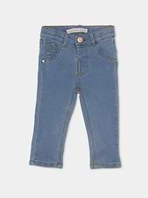 מכנסי ג'ינס בגזרה ישרה / תינוקות