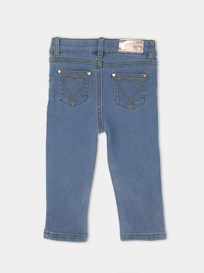 מכנסי ג'ינס בגזרה ישרה / תינוקות