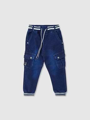 מכנסי ג'ינס בדוגמת דגמ"ח / תינוקות וילדים