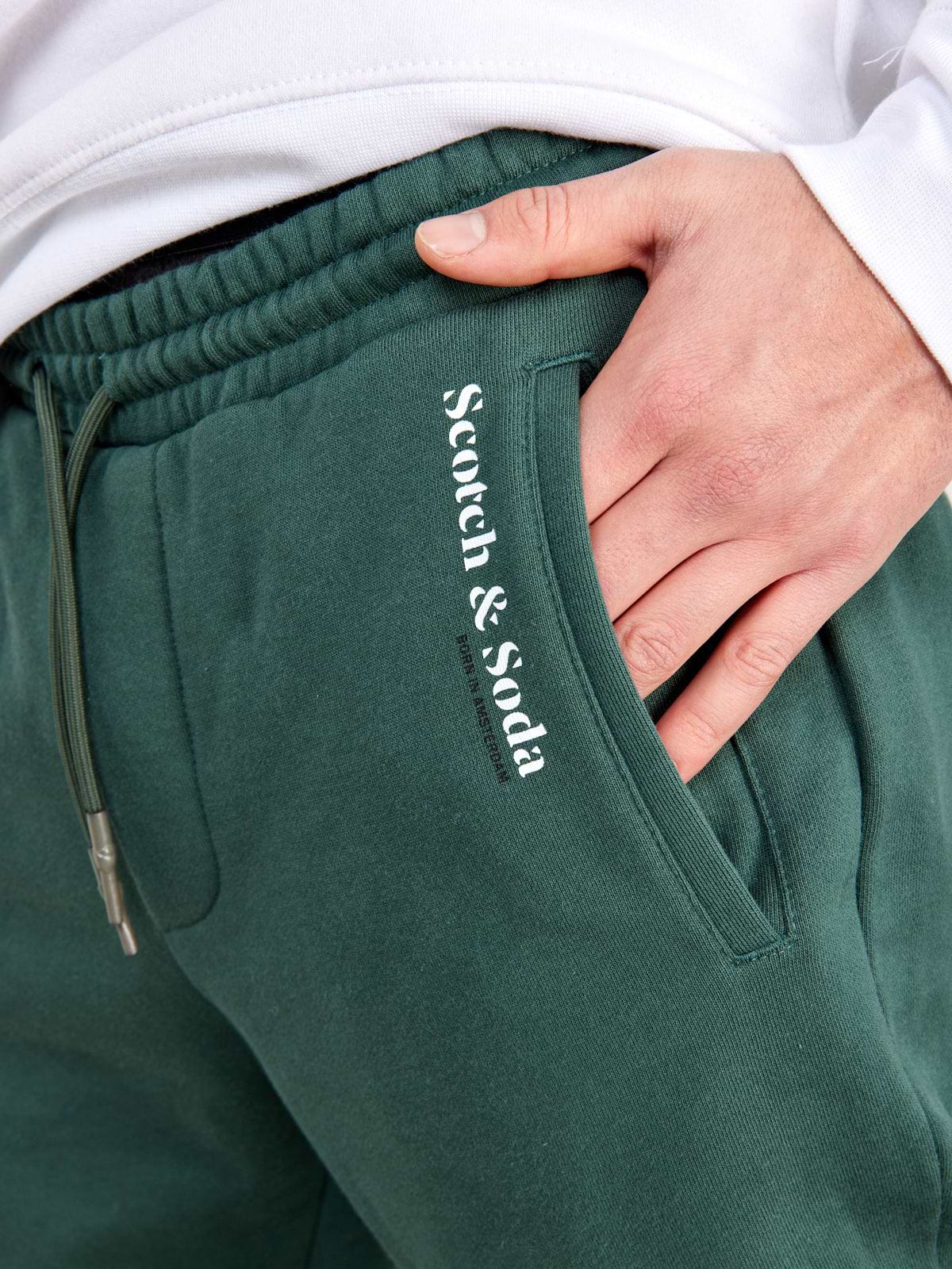 מכנסי טרנינג עם לוגו מודפס- SCOTCH & SODA|סקוץ' אנד סודה