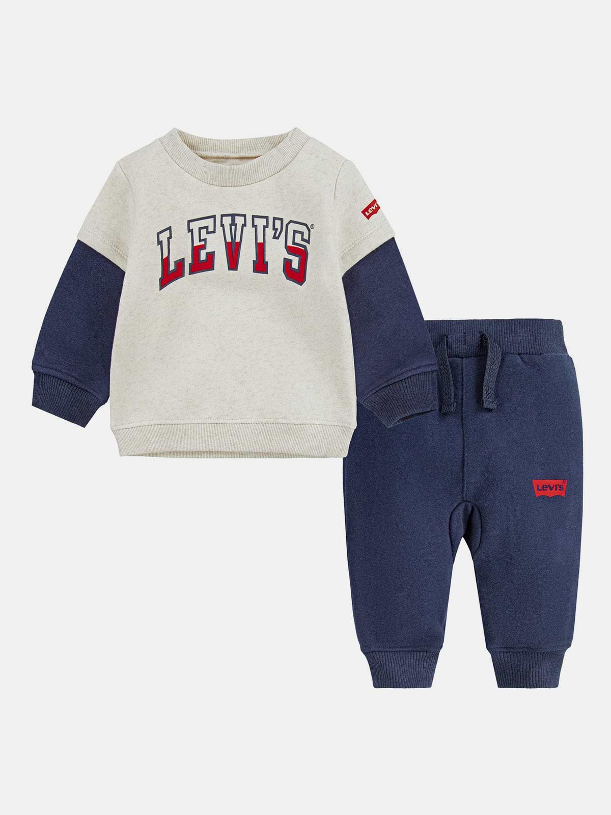 חליפת טרנינג  ארוכה עם לוגו מודפס / תינוקות- Levi's|ליוויס