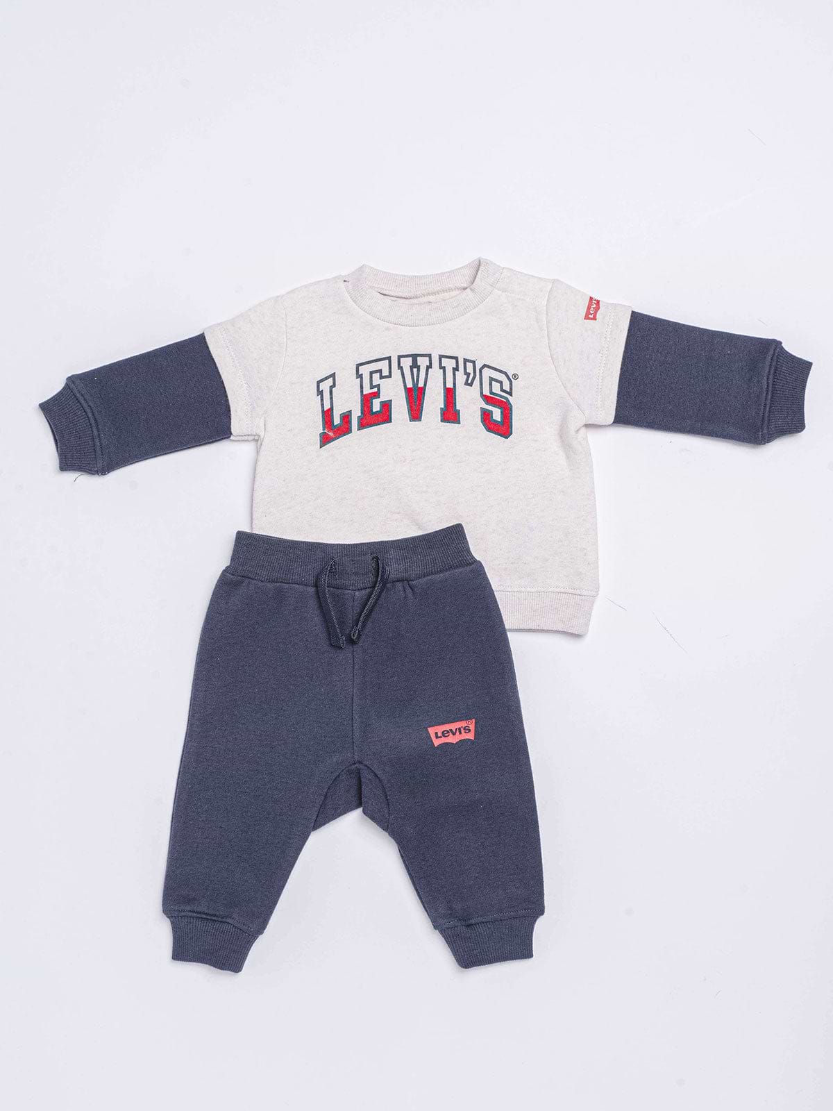 חליפת טרנינג עם לוגו מודפס / תינוקות- Levi's|ליוויס
