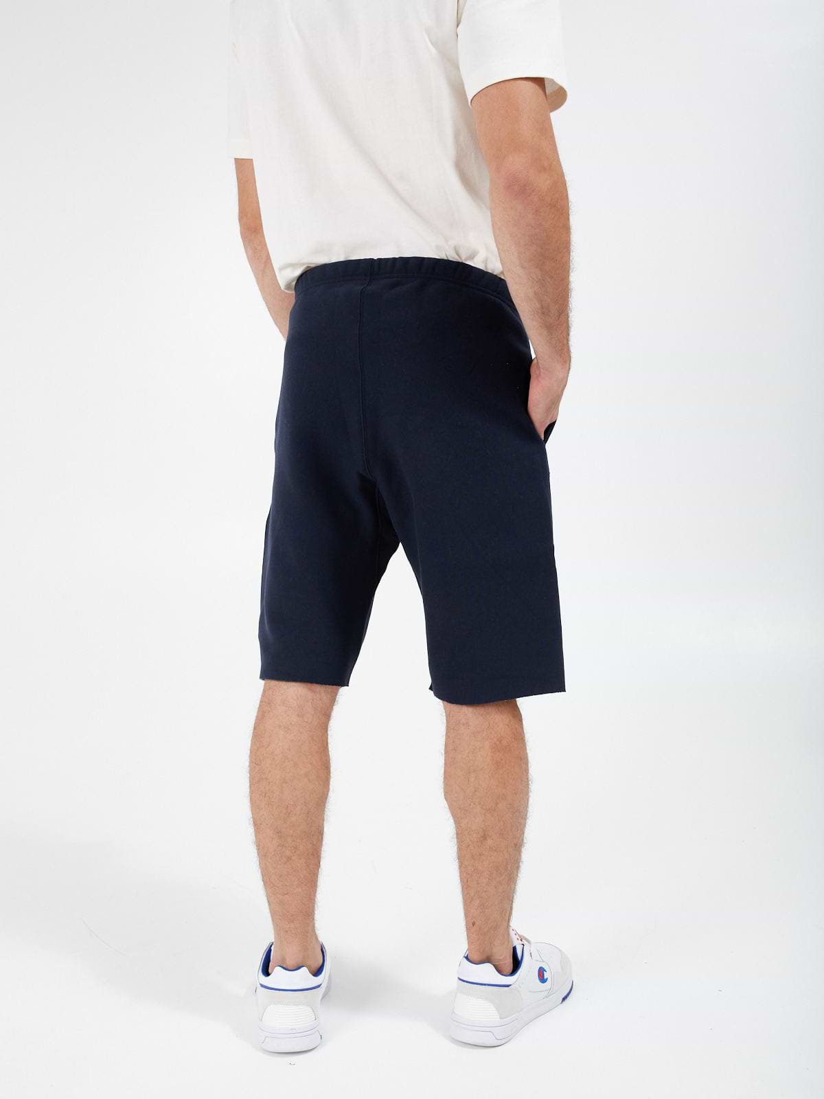מכנסי ברמודה עם פטץ לוגו קטן / גברים- Champion|צ'מפיון