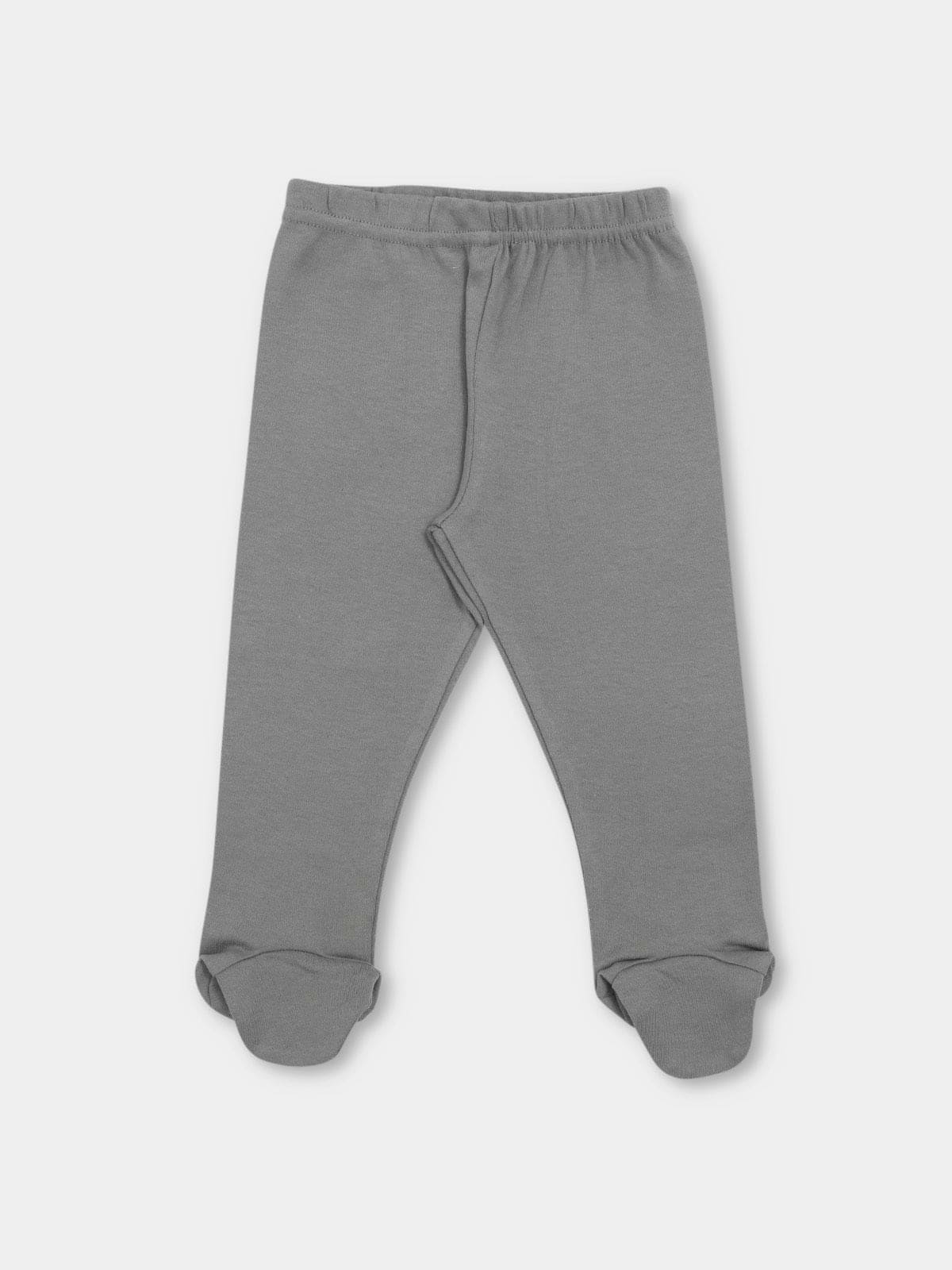 מארז 3 מכנסי בייסיק עם רגלית / תינוקות- Borderline|בורדרליין