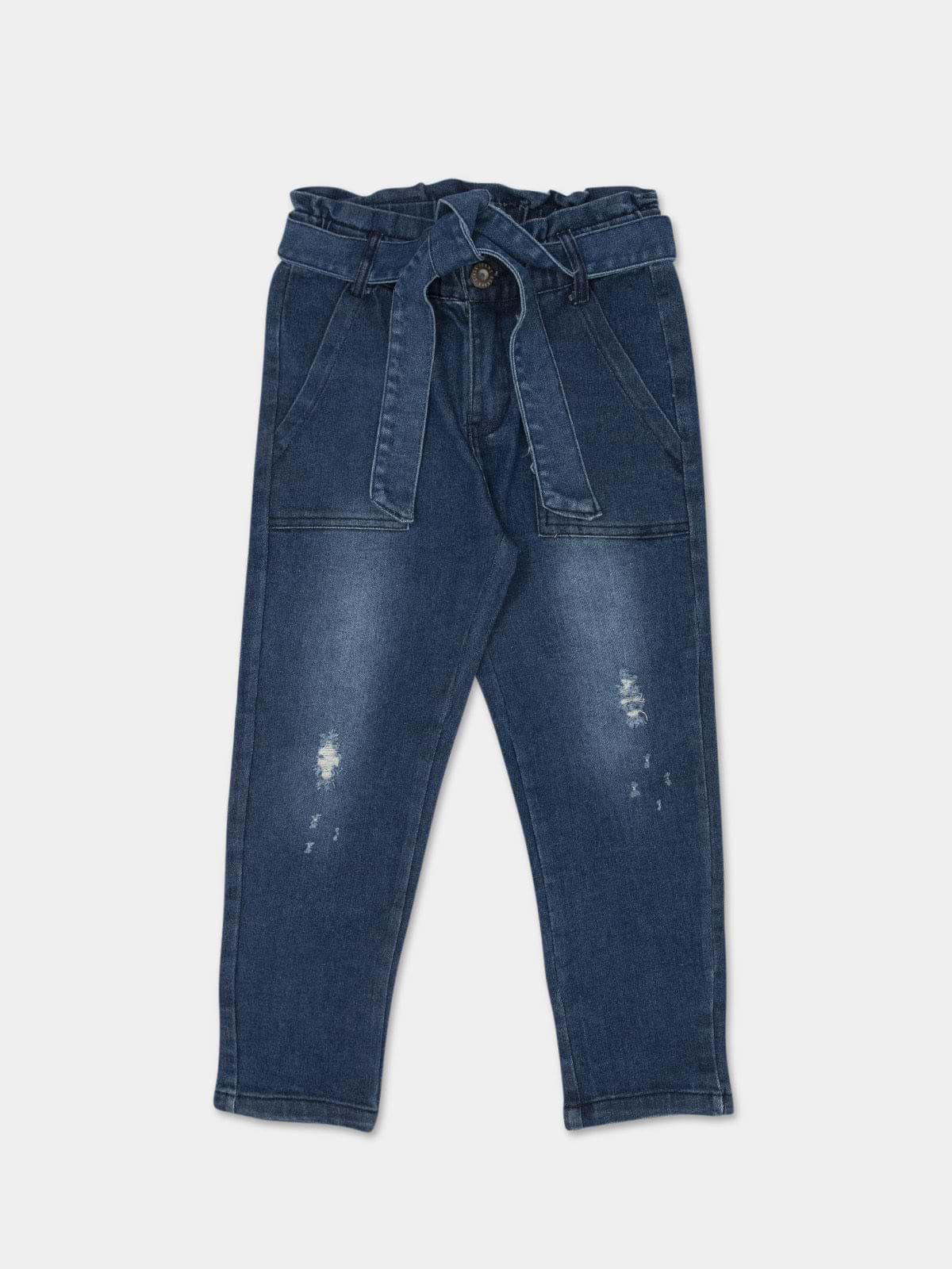 מכנסי ג'ינס בגזרת לוס / ילדות- Borderline|בורדרליין