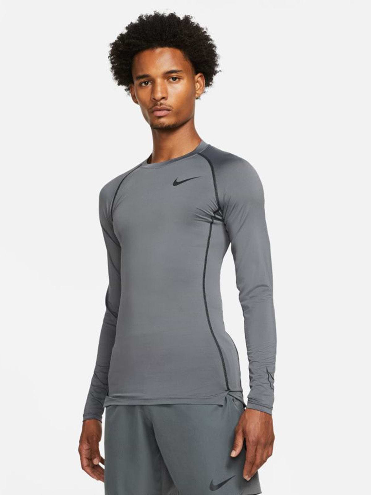 חולצה ספורטיבית Dri-FIT עם לוגו מודפס- Nike|נייק