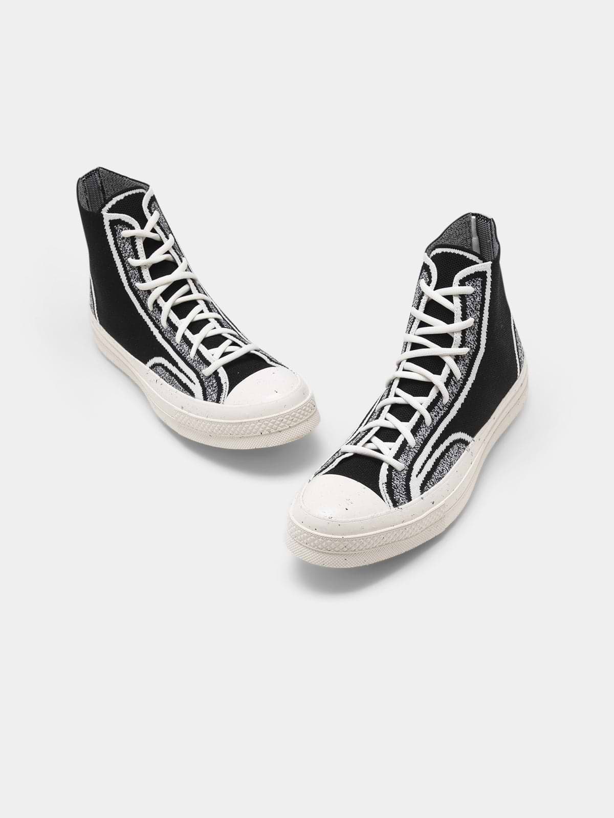 נעלי סניקרס סרוגות גבוהות- Converse|קונברס