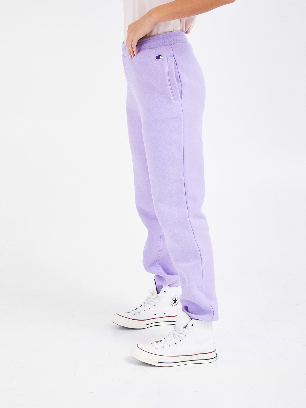 מכנסי טרנינג עם פאץ' לוגו רקום