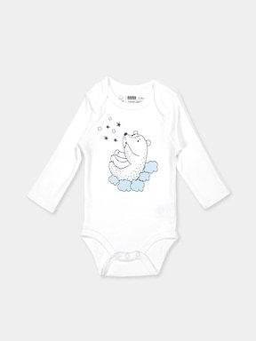 3 בגדי גוף ארוכים במארז STAR BABY / תינוקות