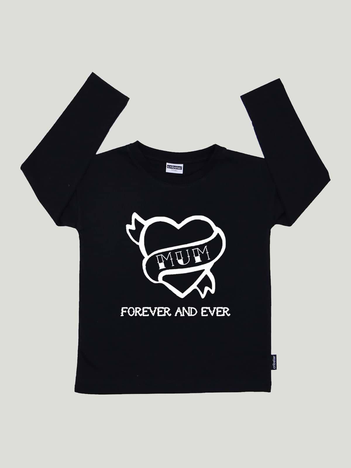 חולצה שרוול ארוך עם הדפס MUM FOREVER / תינוקות- Cribstar|קריבסטאר