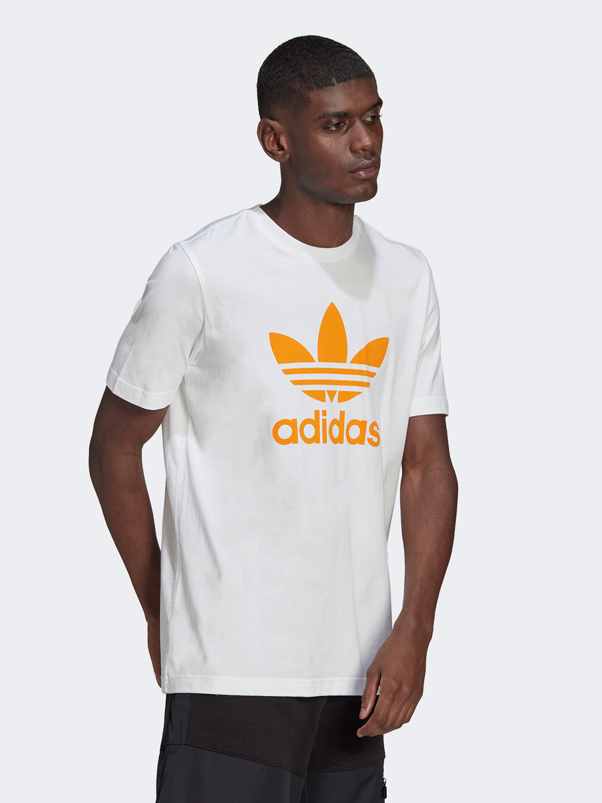 טישרט בייסיק עם לוגו מודפס- Adidas Originals|אדידס אוריג'ינלס