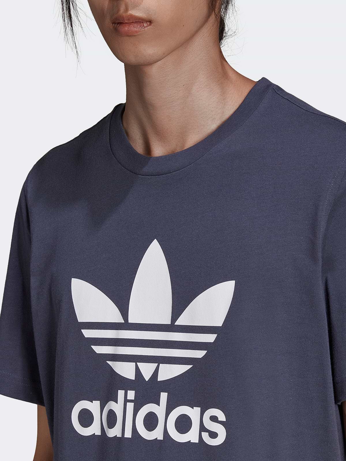 טישרט בייסיק עם לוגו מודפס- Adidas Originals|אדידס אוריג'ינלס