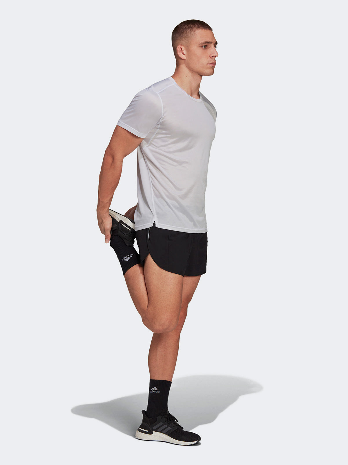 מכנסי ריצה AEROREADY עם לוגו מודפס- adidas performance|אדידס פרפורמנס