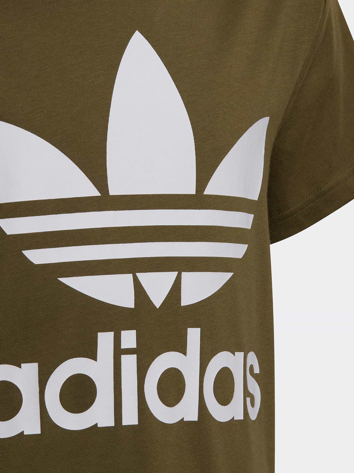 טישרט בייסיק עם לוגו גדול מודפס / ילדים ונוער- Adidas Originals|אדידס אוריג'ינלס