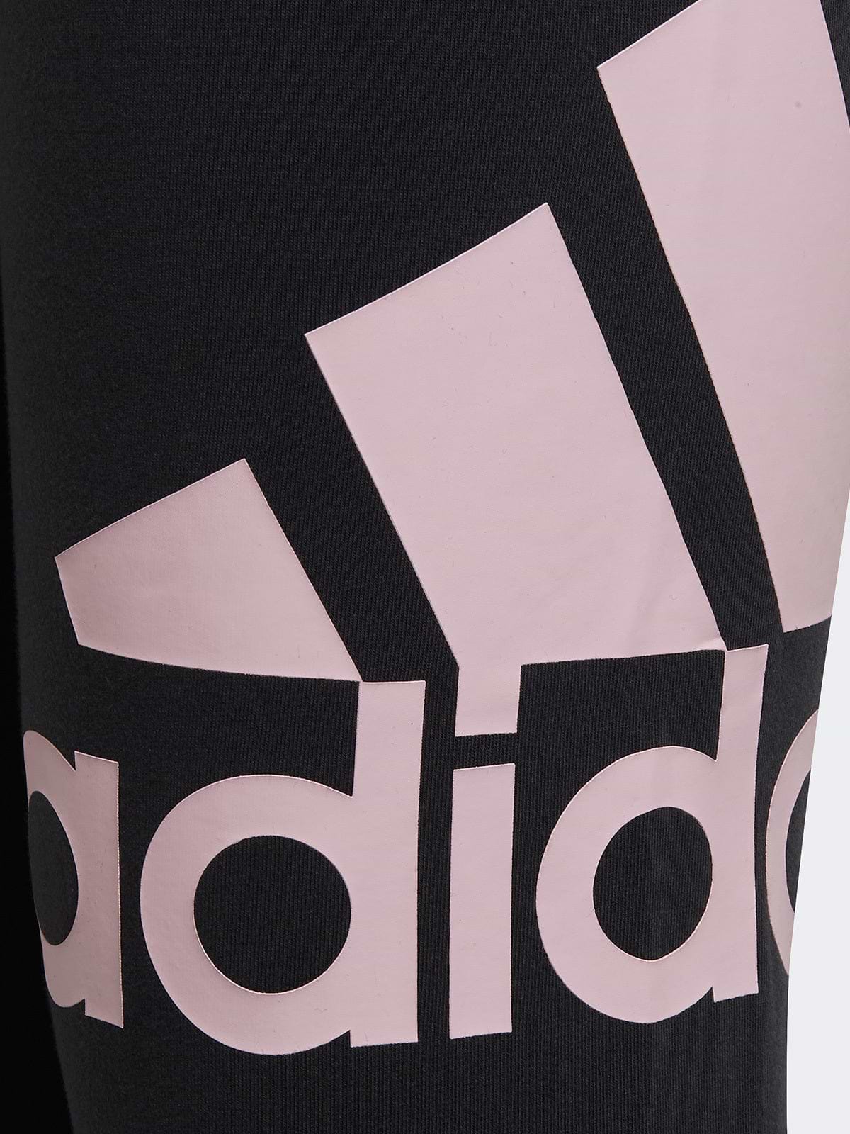 טייץ ארוך בגזרה גבוהה עם לוגו מודפס / ילדות ונערות- adidas performance|אדידס פרפורמנס