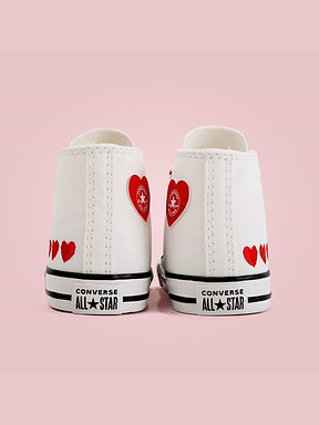 נעלי סניקרס גבוהות Valentine's Limited Edition / תינוקות