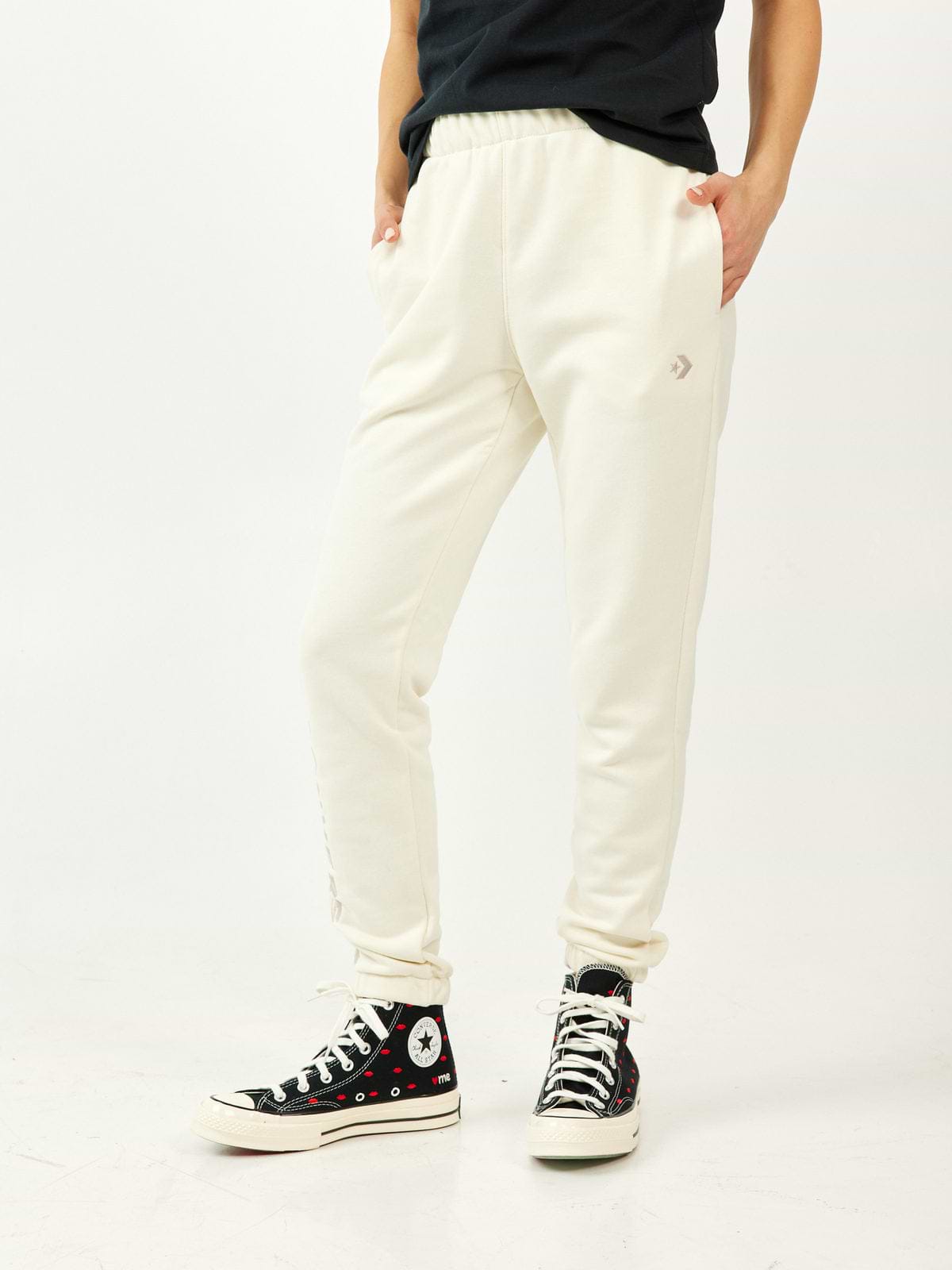 מכנסי טרנינג עם לוגו רקום- Converse|קונברס