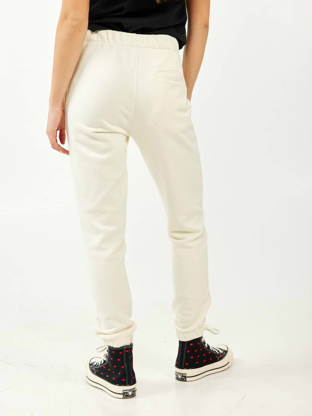 מכנסי טרנינג עם לוגו רקום- Converse|קונברס
