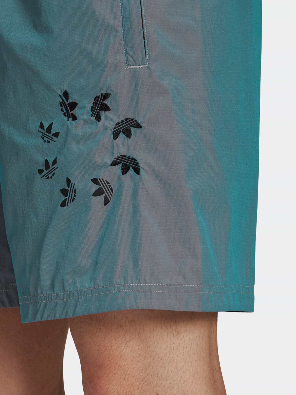 מכנסי ספורט קצרים עם לוגו רקום- Adidas Originals|אדידס אוריג'ינלס