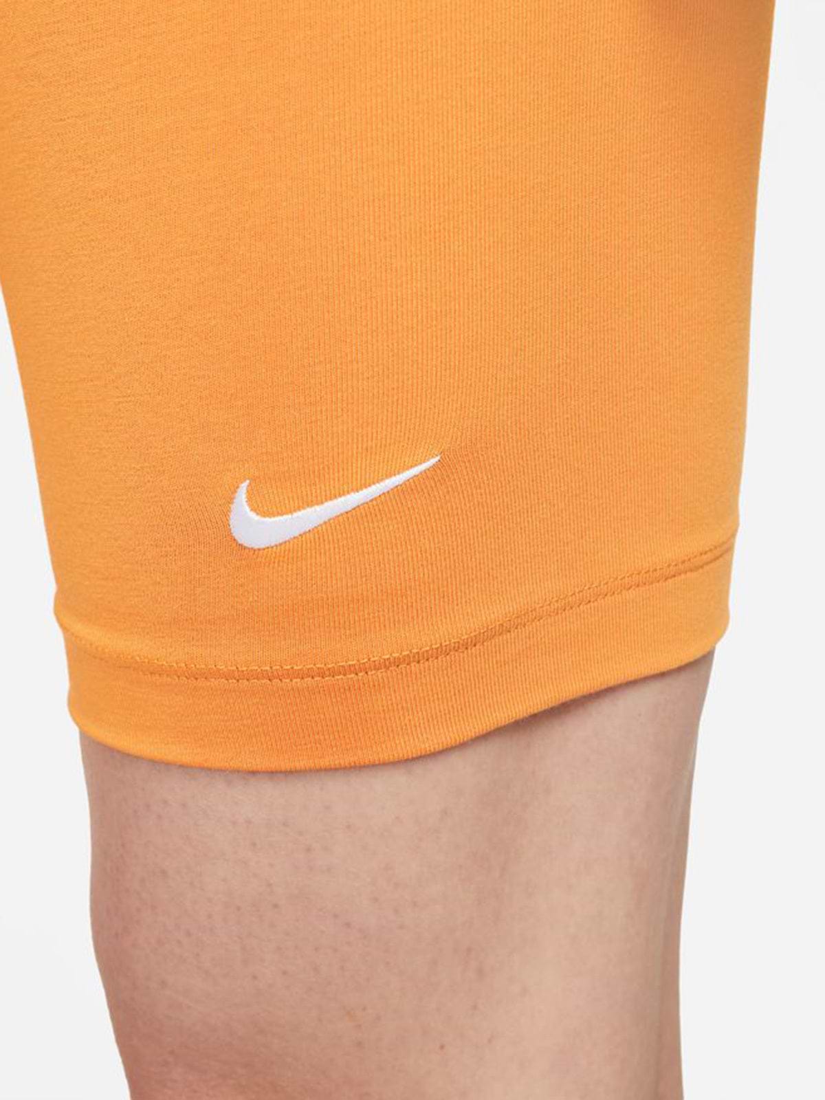 טייץ קצר עם לוגו רקום- Nike|נייק