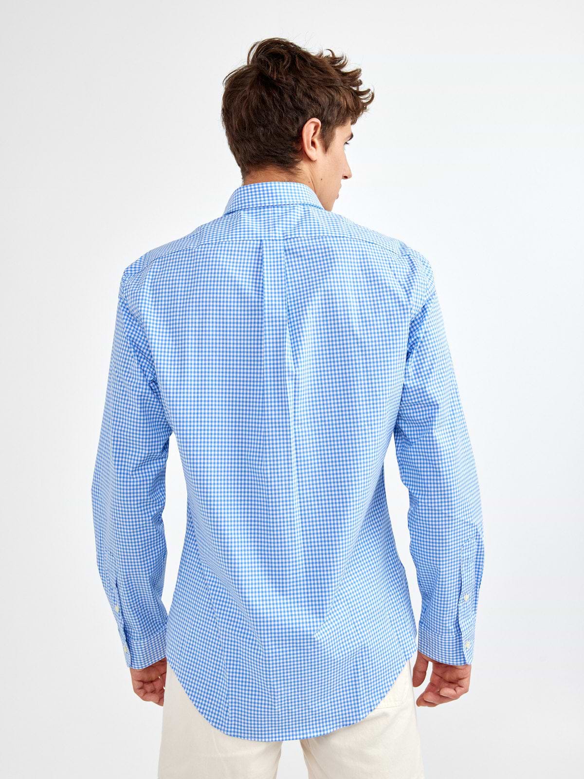 חולצה מכופתרת עם הדפס משובץ- Polo Ralph Lauren|פולו ראלף לורן 