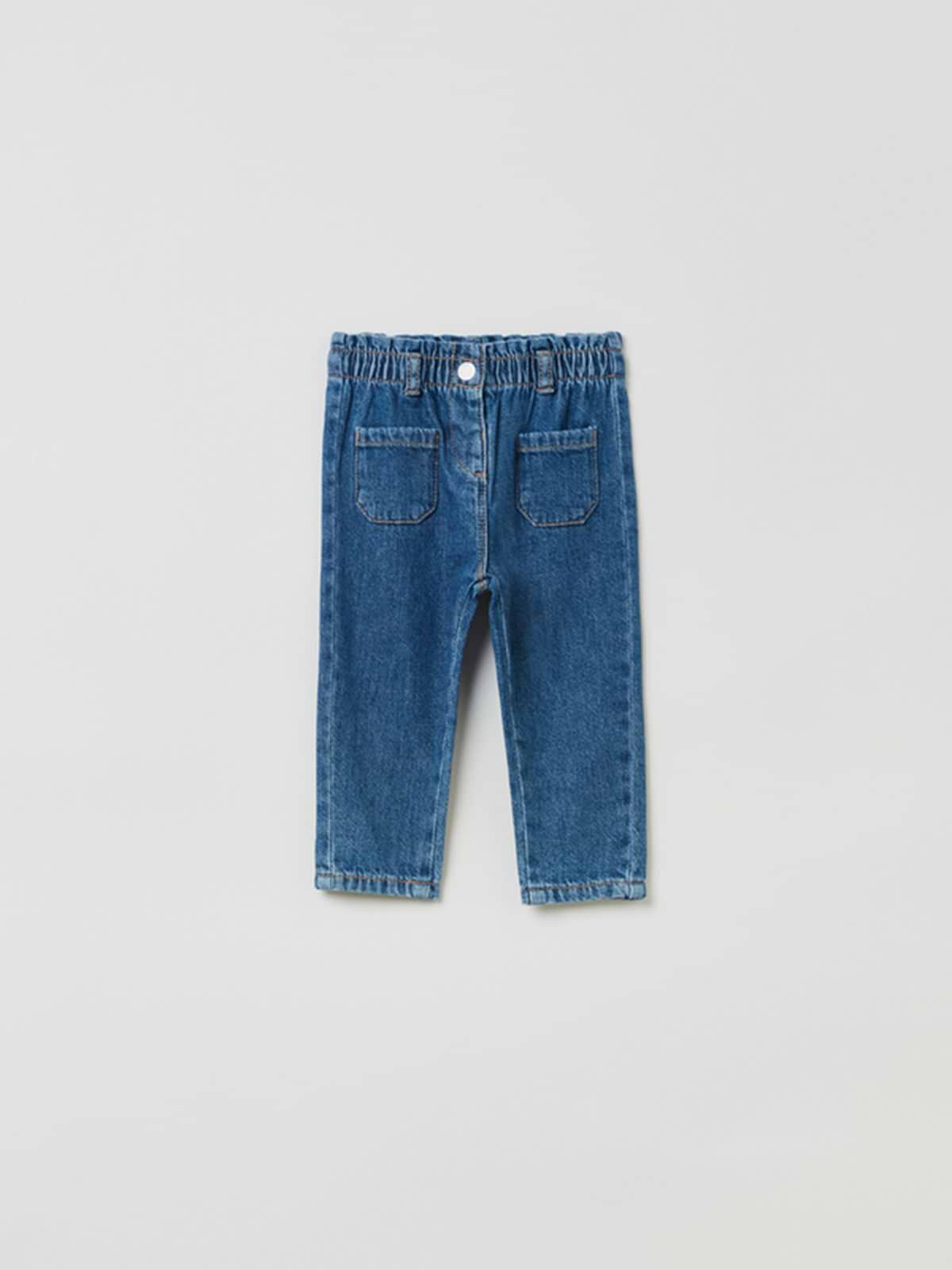 מכנסי ג'ינס בגזרה ישרה / תינוקות- OVS|או. וי. אס
