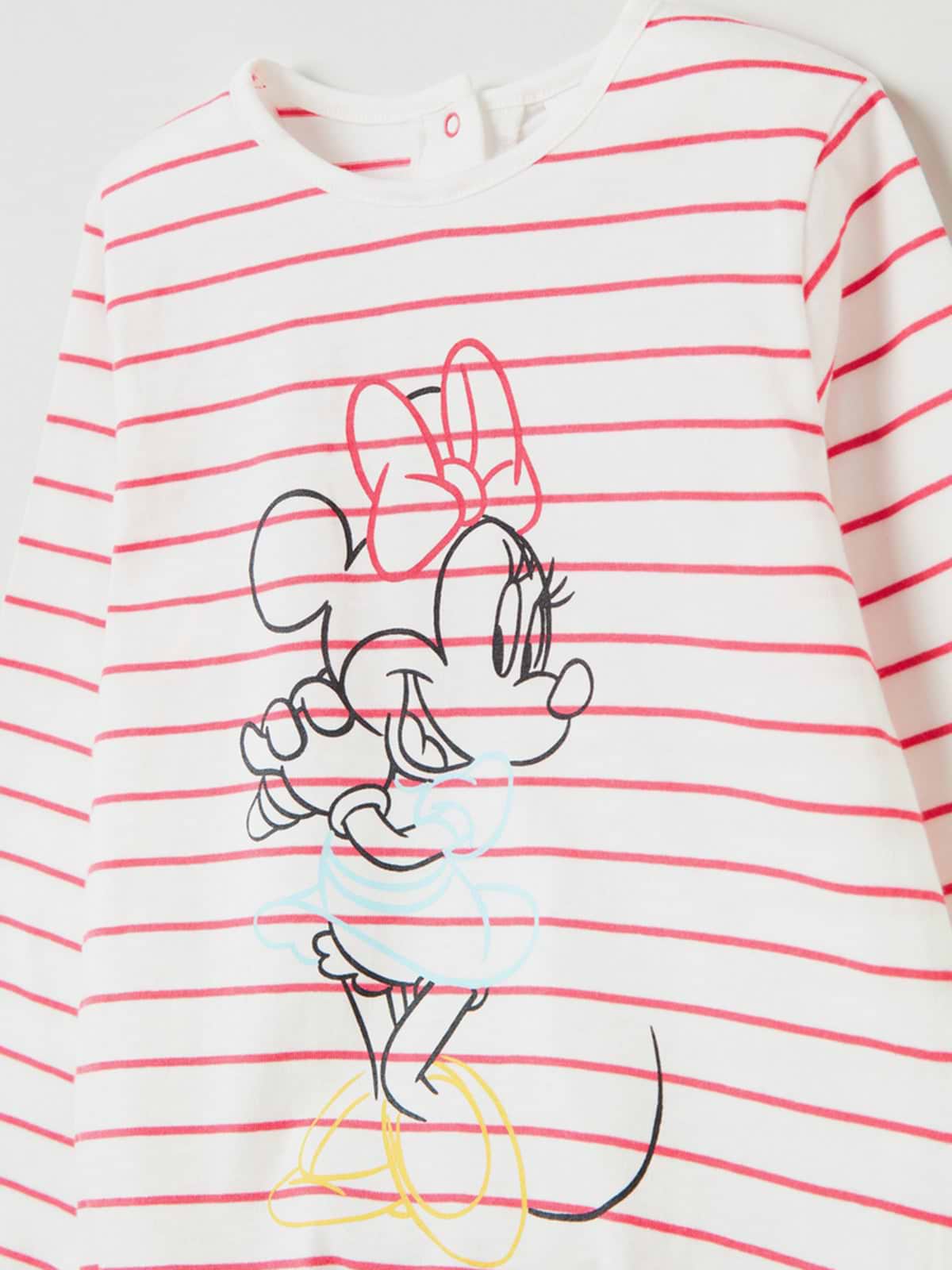 סט פיג'מה עם הדפס Minnie Mouse / תינוקות וילדות