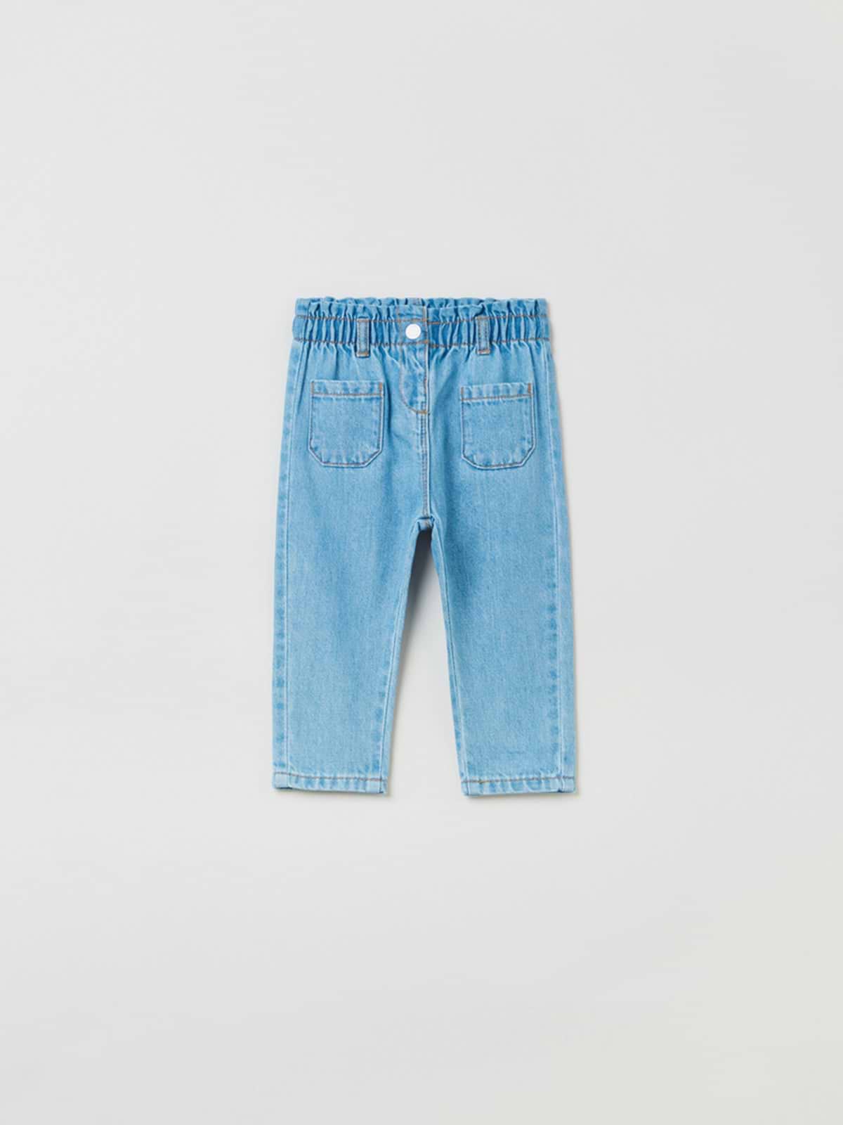 מכנסי ג'ינס בגזרה ישרה / תינוקות בנות