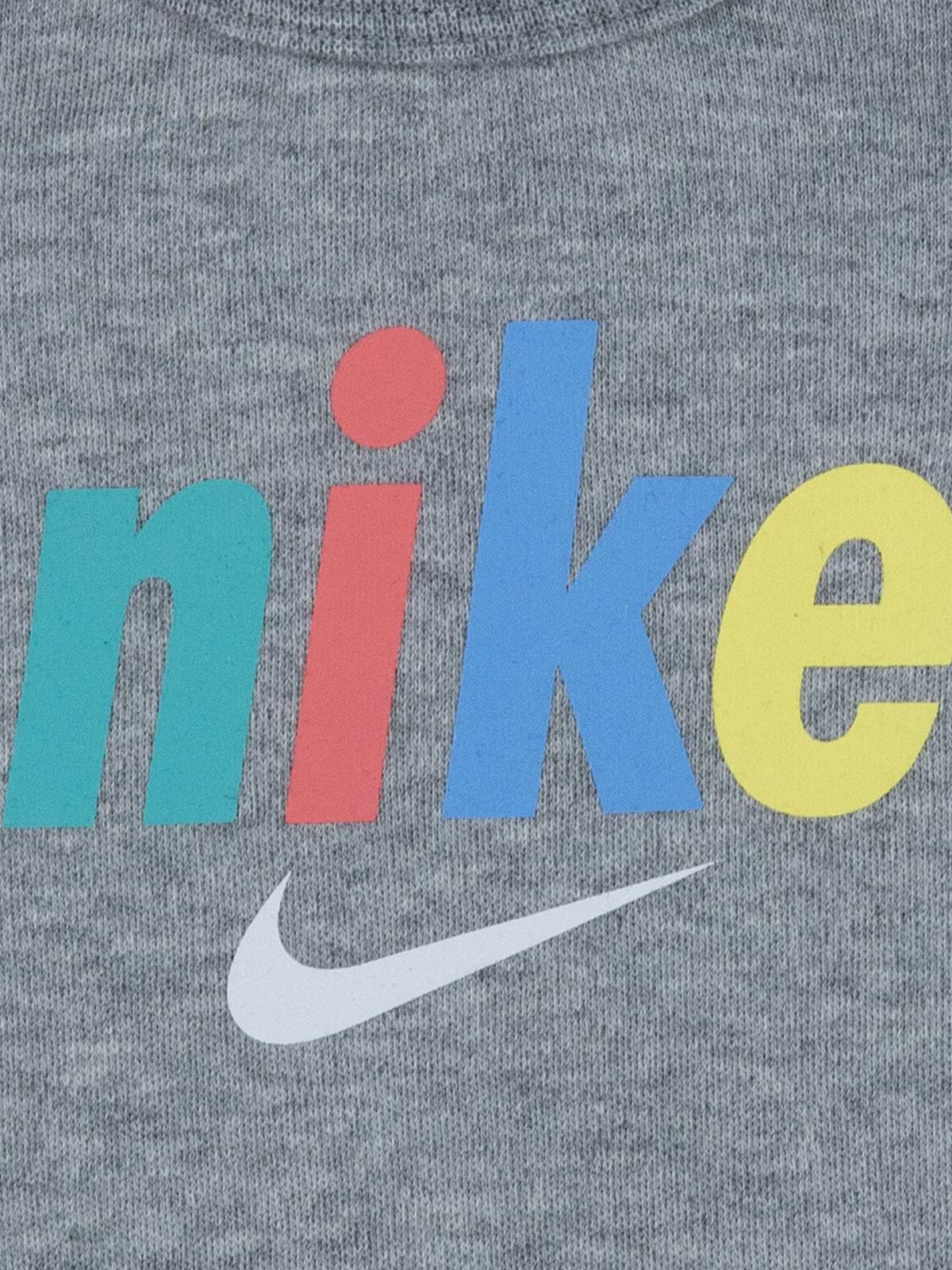 סט בגד גוף וטייץ עם לוגו צבעוני / תינוקות- Nike|נייק