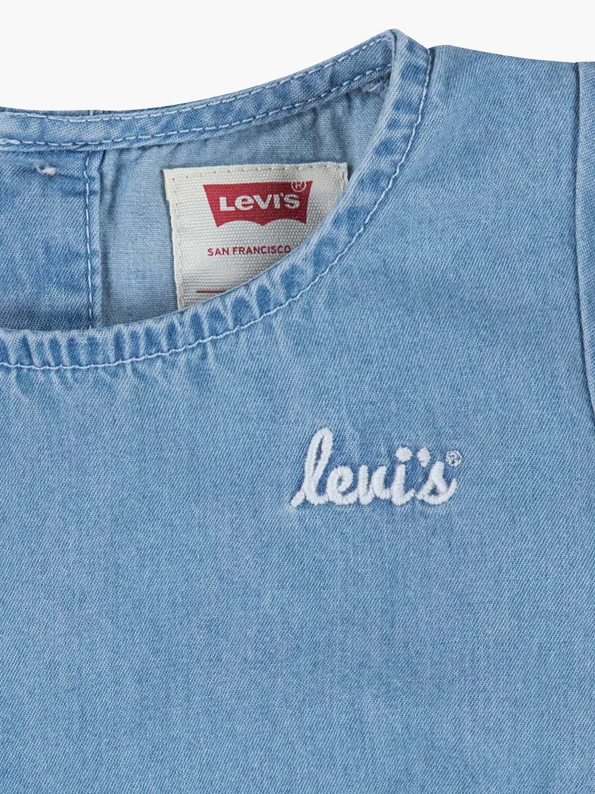 שמלת ג'ינס מלמלה ותחתונים תואמים / תינוקות- Levi's|ליוויס
