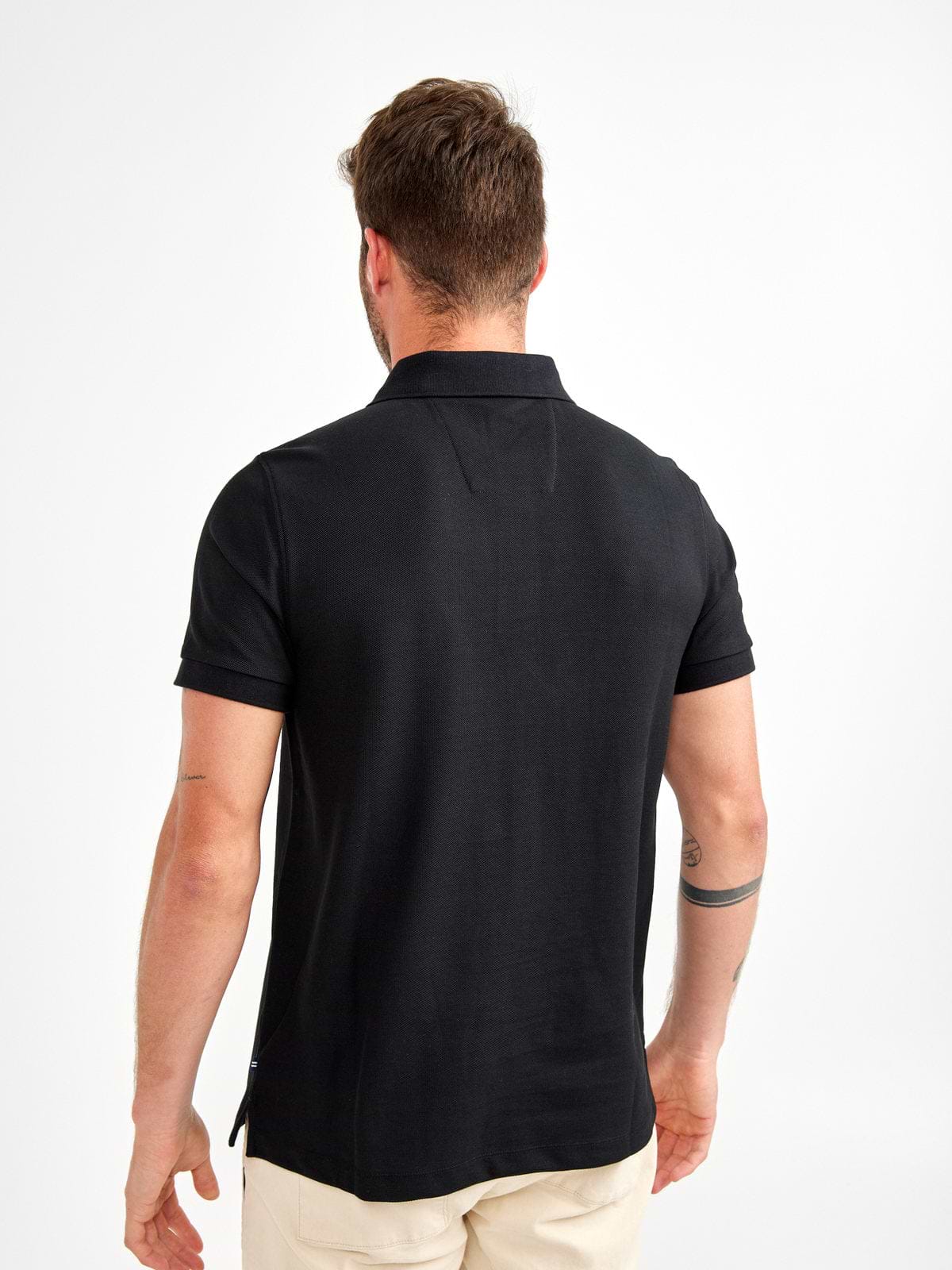 חולצת פולו עם לוגו רקום- Nautica|נאוטיקה