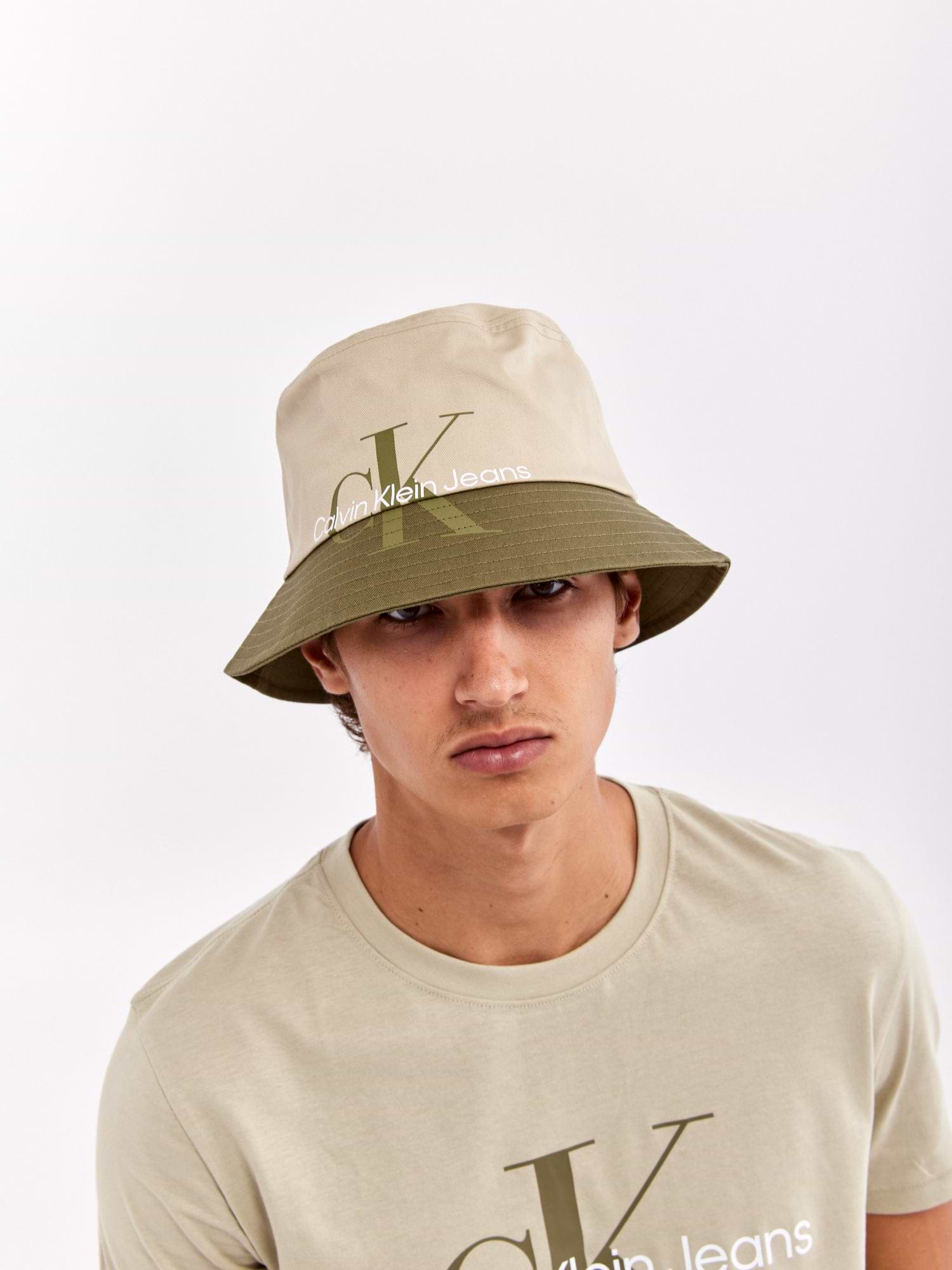 כובע באקט עם לוגו מודפס / יוניסקס