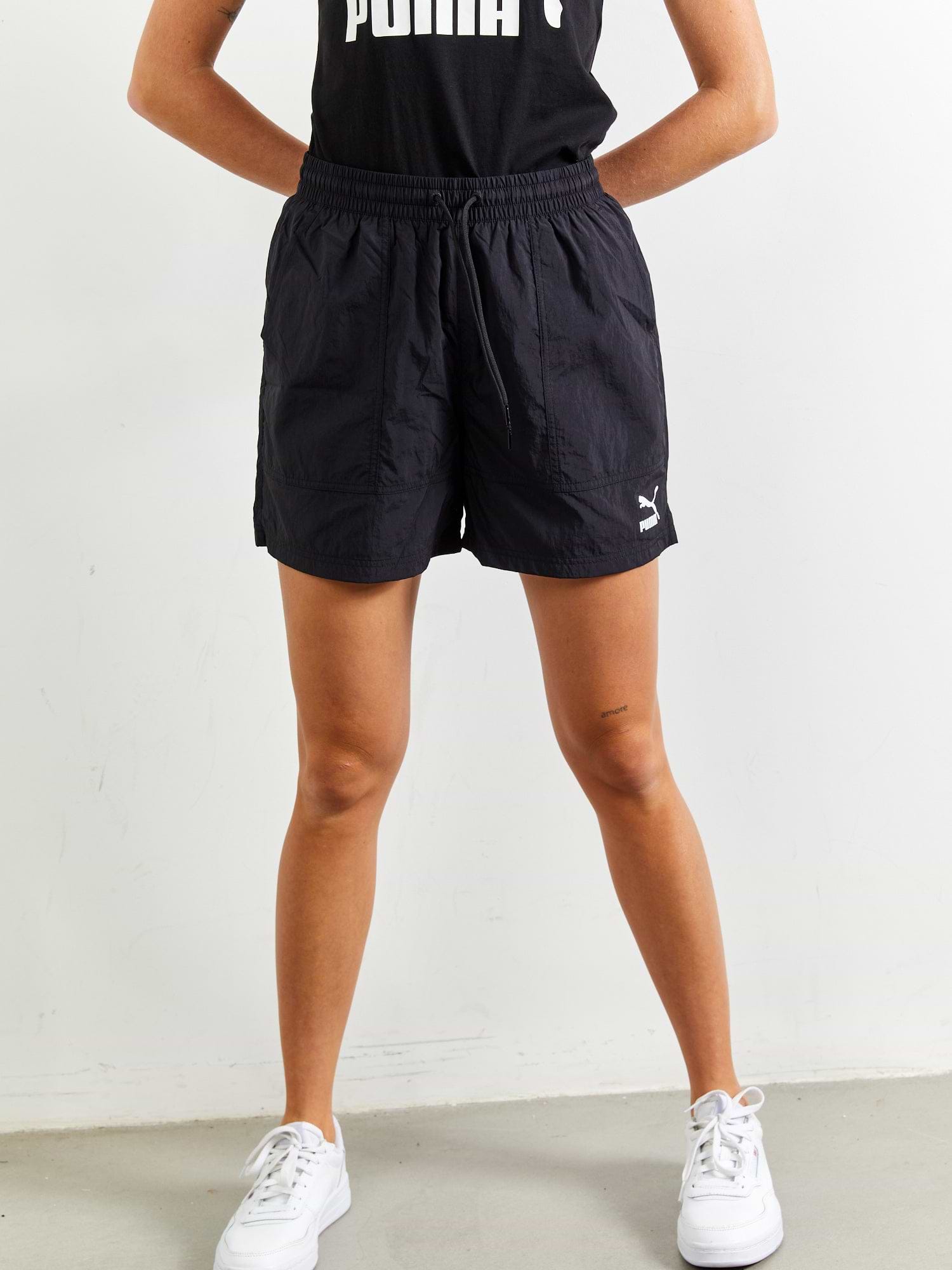 מכנסי ספורט קצרים עם לוגו מודפס- Puma|פומה