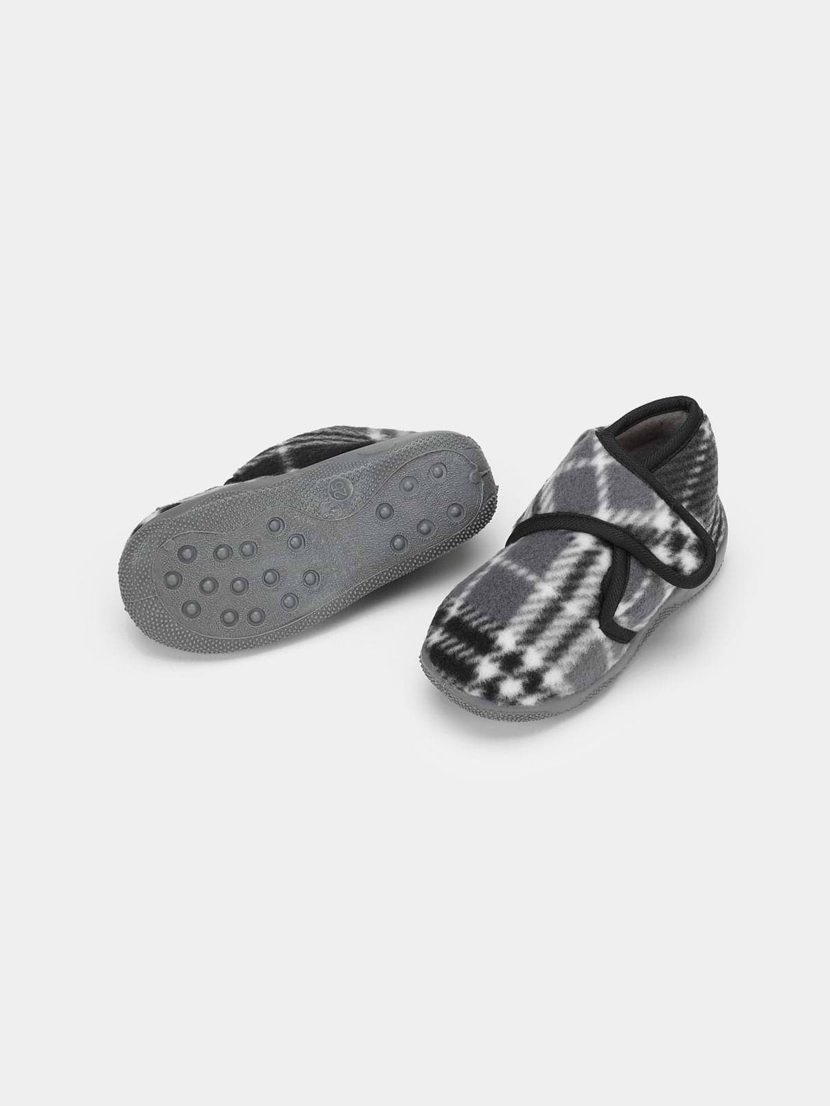 נעלי בית קיפי בהדפס משובץ / תינוקות- Diadora|דיאדורה