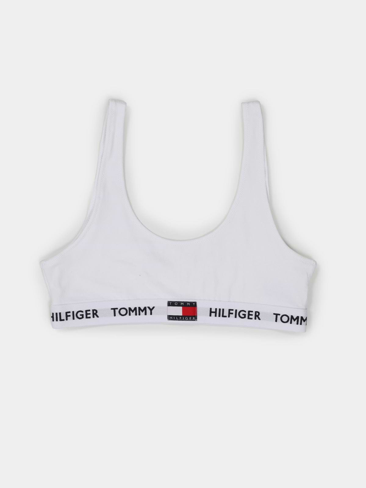 טופ לוגו רקום // נשים- Tommy Hilfiger|טומי הילפיגר