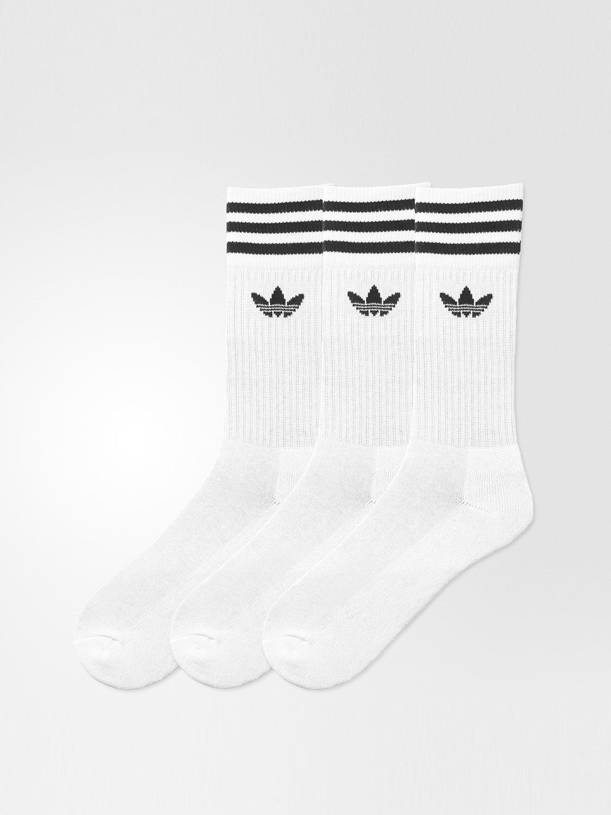 מארז 3 זוגות גרביים עם לוגו / יוניסקס- Adidas Originals|אדידס אוריג'ינלס